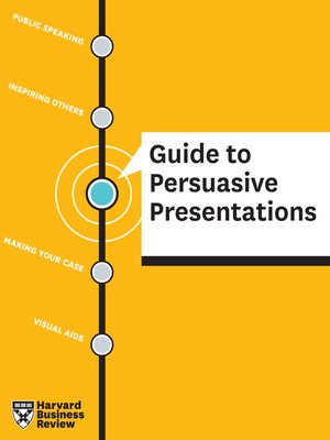 cover image of HBR Guide to Persuasive Presentations
